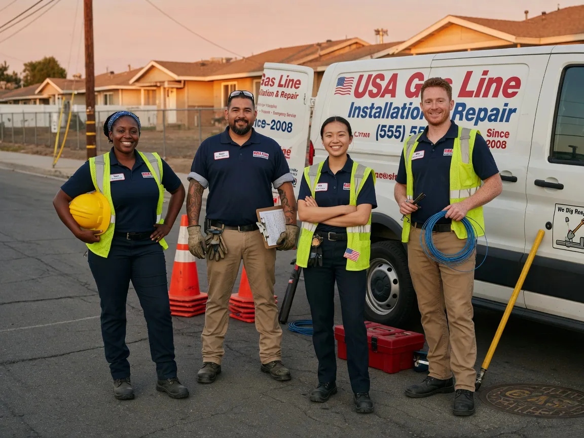 Gas Line Installation company in Wayne, ME